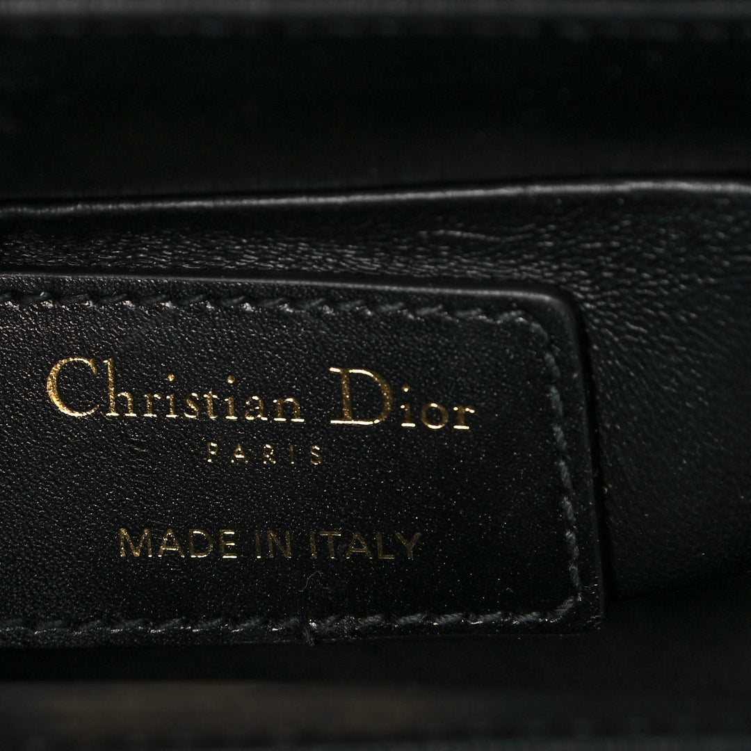 DIOR BOX CALFSKIN LEATHER 30 MONTAIGNE SHOULDER BAG