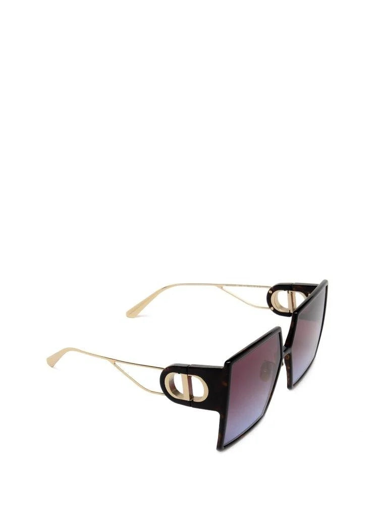 DIOR 30 MONTAIGNE SU OVERSIZED SQUARE SUNGLASSES