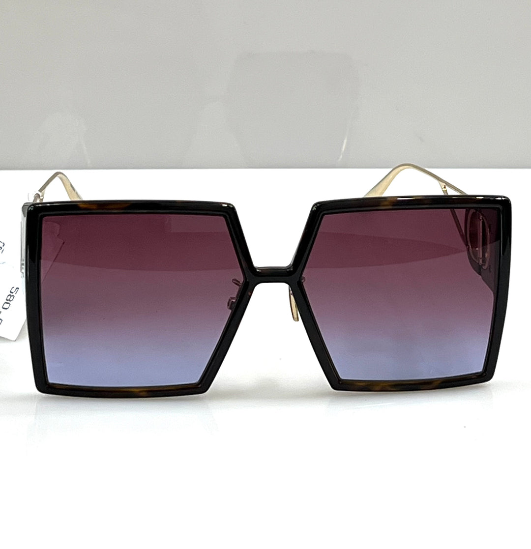 DIOR 30 MONTAIGNE SU OVERSIZED SQUARE SUNGLASSES