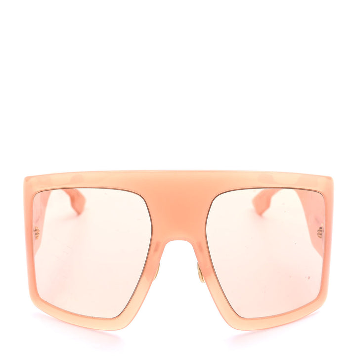 Christian Dior DiorSoLite1 Nude Oversized Shield Sunglasses DIOR ACETATE SO LIGHT 1 SHIELD SUNGLASSES – Caroline main image 2