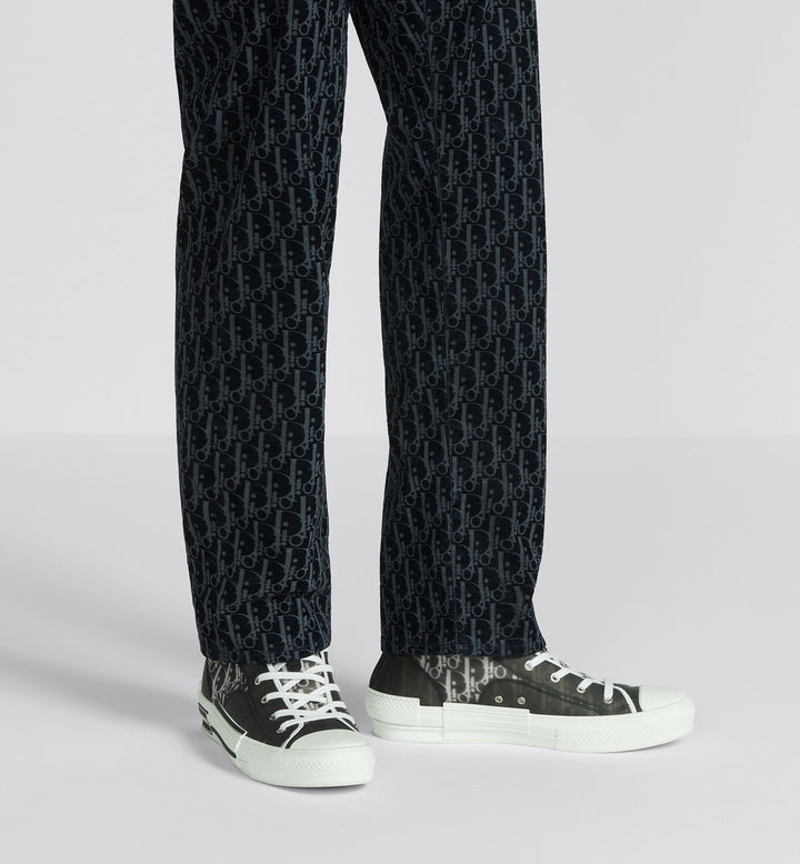 CHRISTIAN DIOR B23 HIGH-TOP DIOR OBLIQUE SNEAKERS