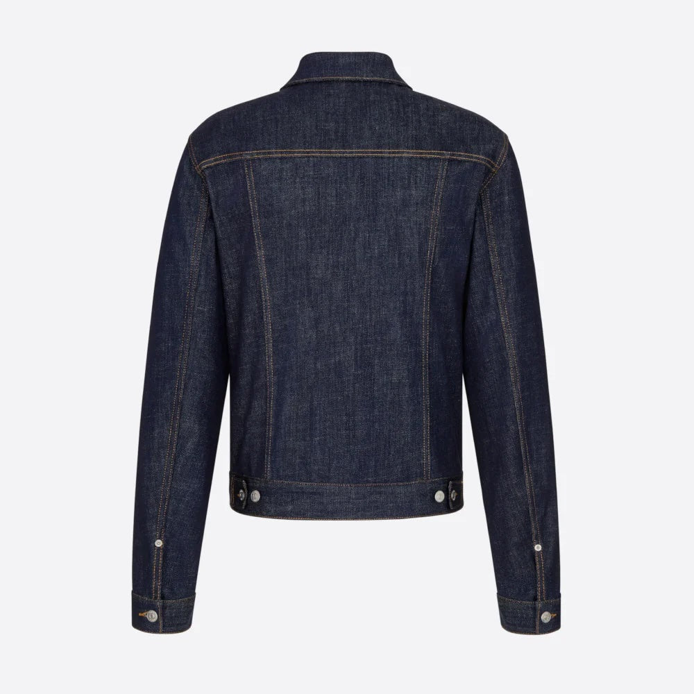 DIOR OBLIQUE RAW DENIM JACKET