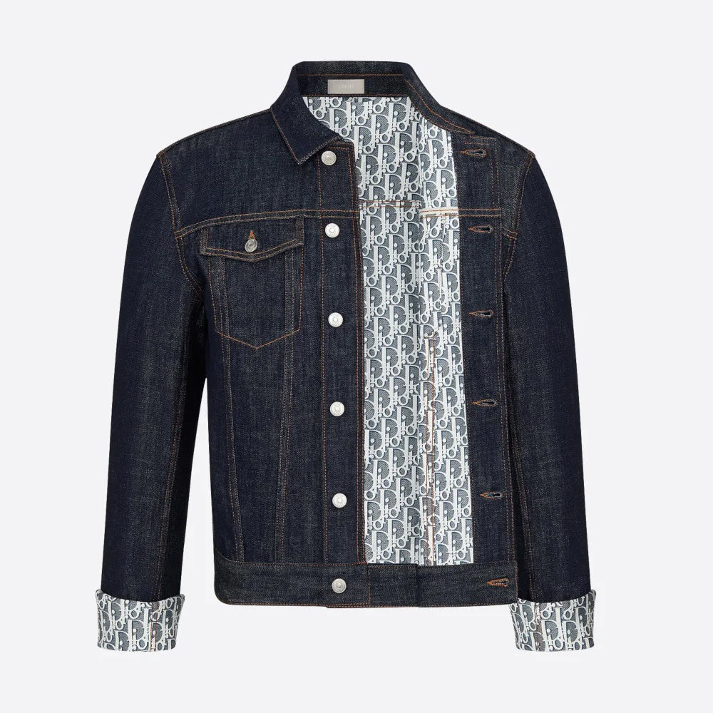 DIOR OBLIQUE RAW DENIM JACKET