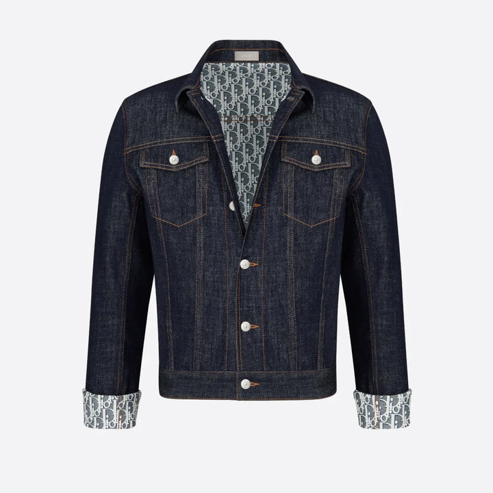 DIOR OBLIQUE RAW DENIM JACKET