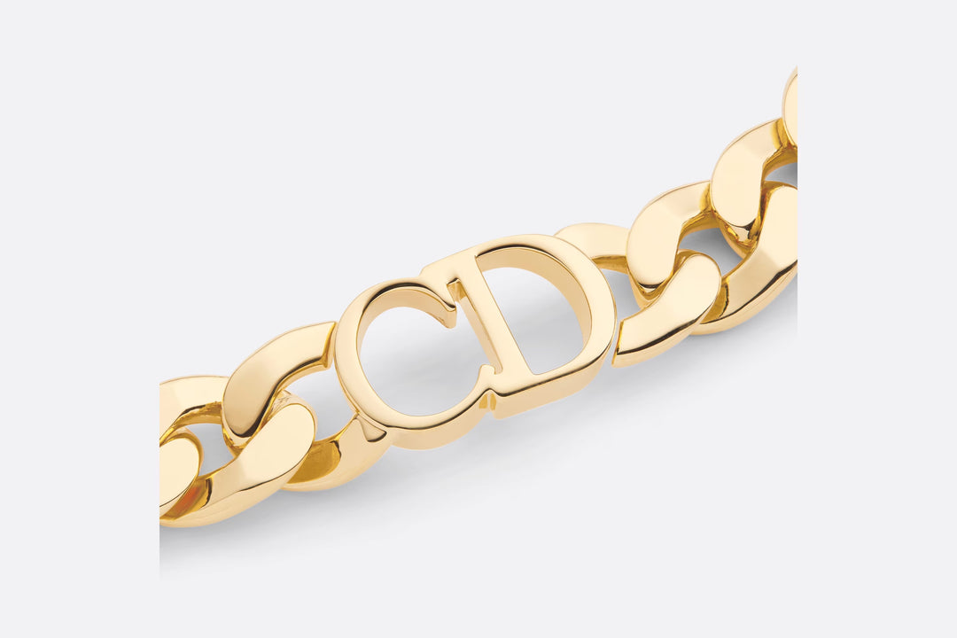 DIOR ÉTOILE CD LOGO CHAIN BRACELET