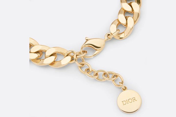 DIOR ÉTOILE CD LOGO CHAIN BRACELET