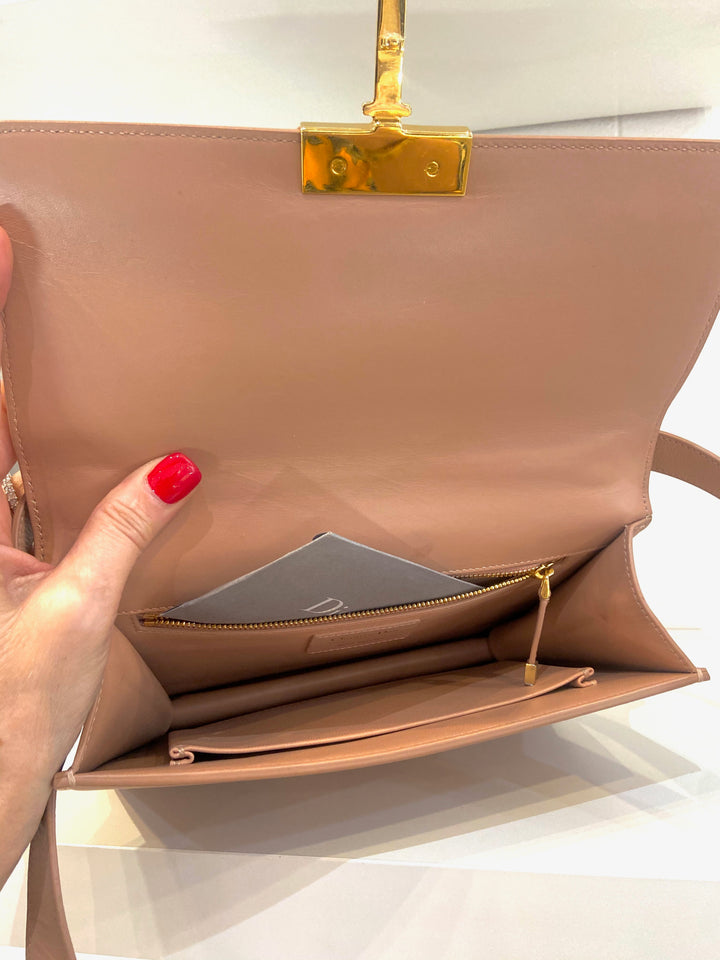 CHRISTIAN DIOR CALFSKIN 30 MONTAIGNE FLAP BAG
