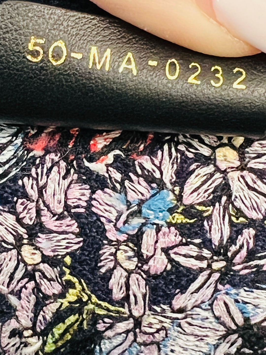 DIOR CANVAS EMBROIDERED LARGE D-CONSTELLATION BOOK TOTE