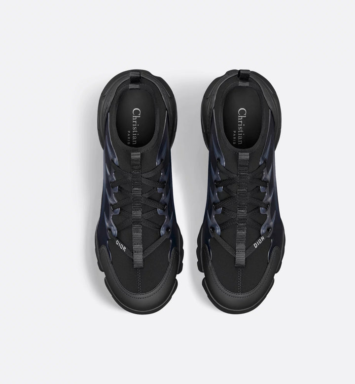 CHRISTIAN DIOR LADIES BLACK D-CONNECT SNEAKERS