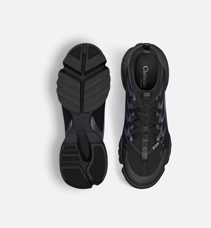 CHRISTIAN DIOR LADIES BLACK D-CONNECT SNEAKERS
