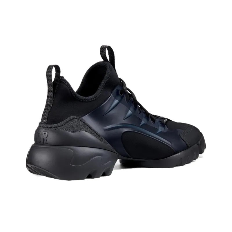 CHRISTIAN DIOR LADIES BLACK D-CONNECT SNEAKERS