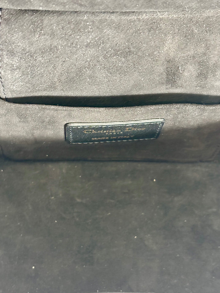DIOR LAMBSKIN LEATHER CANNAGE SMALL DIORTRAVEL VANITY CASE