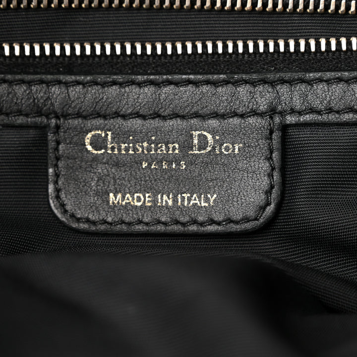 DIOR LAMBSKIN CANNAGE NEW LOCK SHOULDER BAG