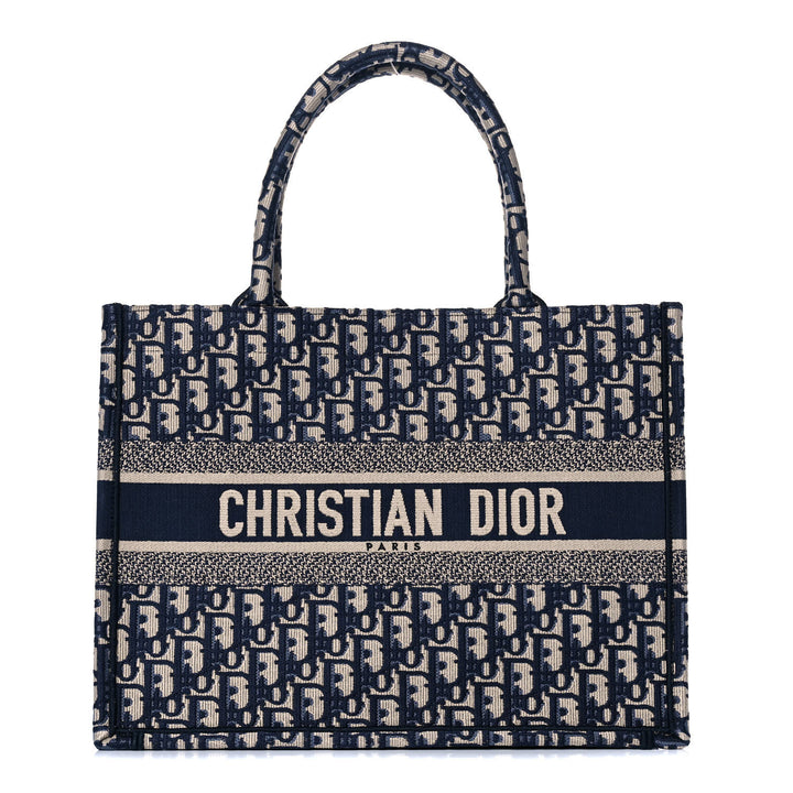 CHRISTIAN DIOR MEDIUM OBLIQUE BOOK TOTE BAG