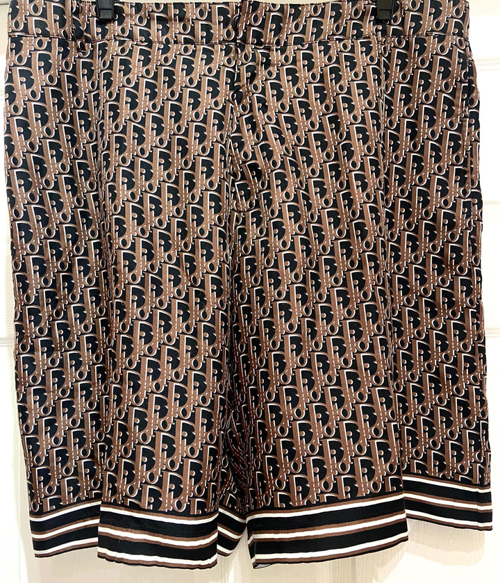 DIOR OBLIQUE MONOGRAM SILK MEN&