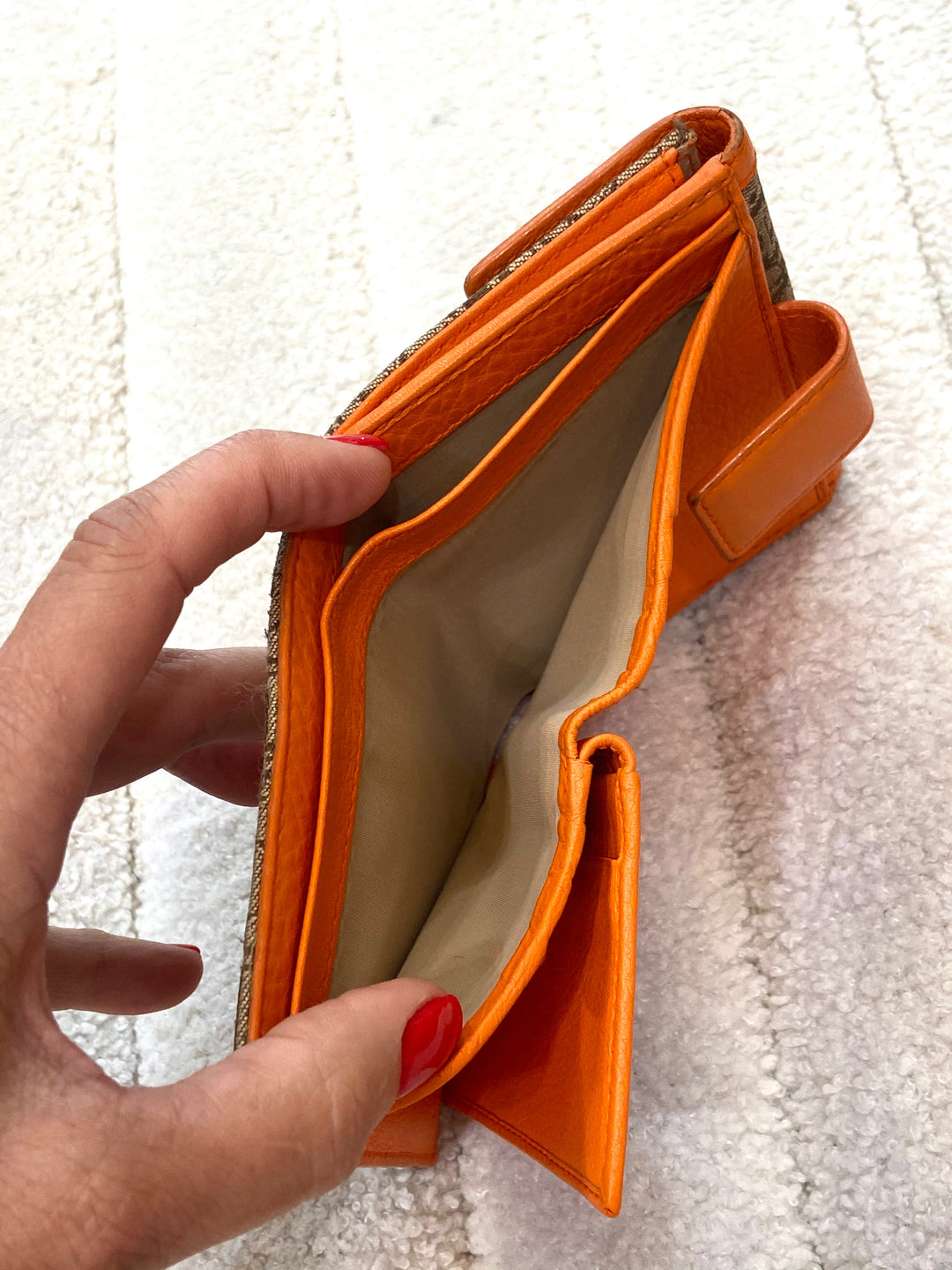 DIOR PORTEMONNAIE QUADRATISCH MONOGRAM COMPACT WALLET – Caroline's