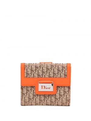 DIOR PORTEMONNAIE QUADRATISCH MONOGRAM COMPACT WALLET – Caroline's