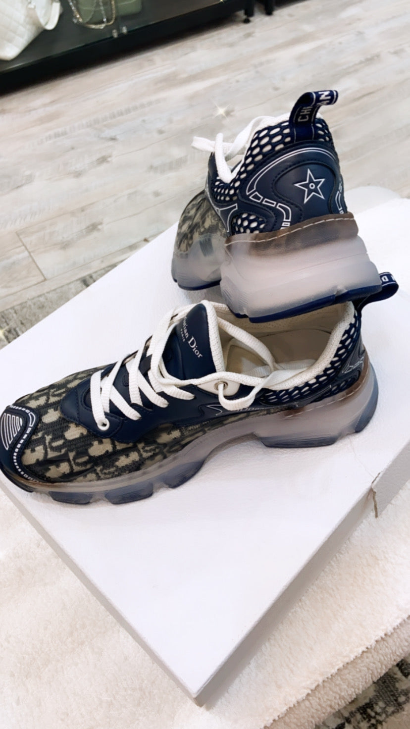DIOR TECHNICAL FABRIC MESH OBLIQUE DIOR VIBE SNEAKERS – Caroline's