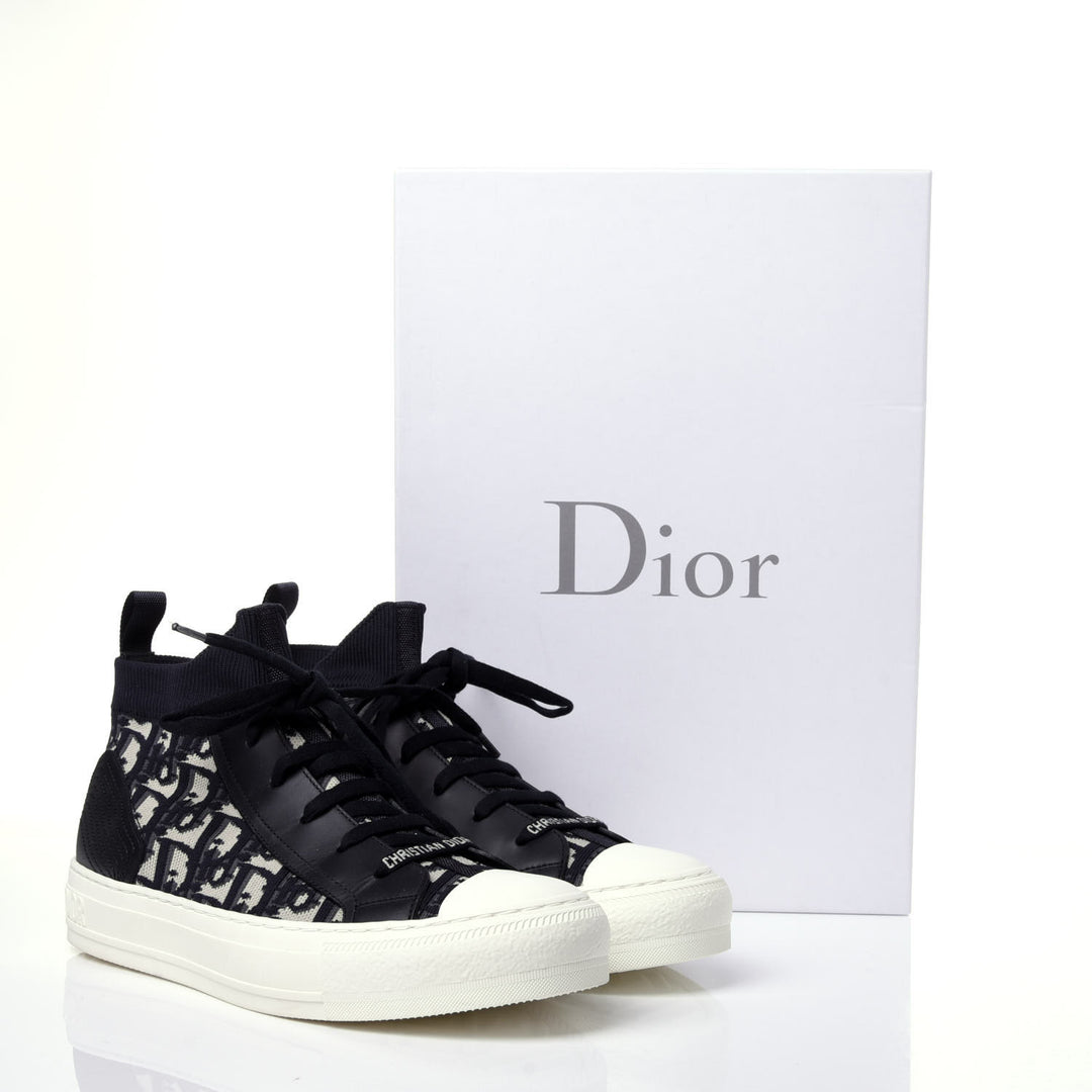 DIOR TECHNICAL KNIT CALFSKIN WALK&