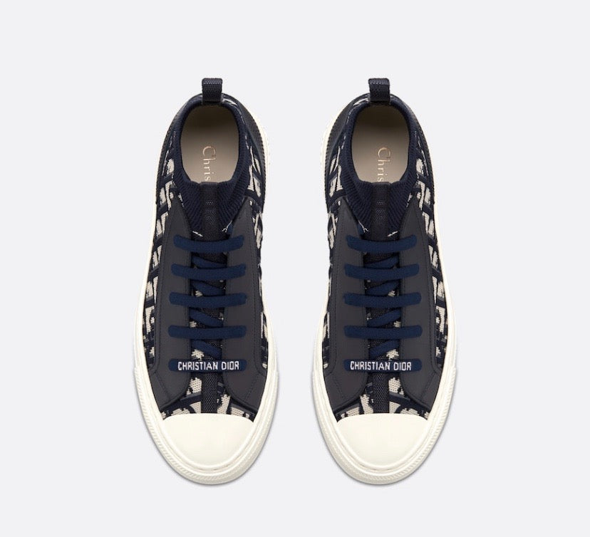 DIOR TECHNICAL KNIT CALFSKIN WALK&