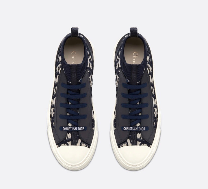 DIOR TECHNICAL KNIT CALFSKIN WALK&