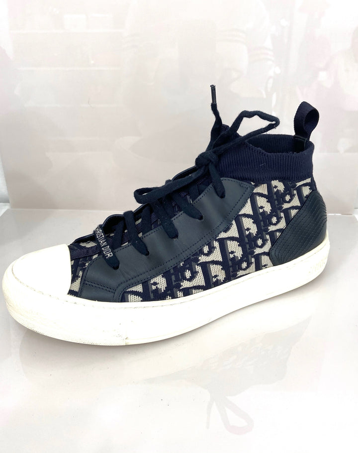 DIOR TECHNICAL KNIT CALFSKIN WALK&