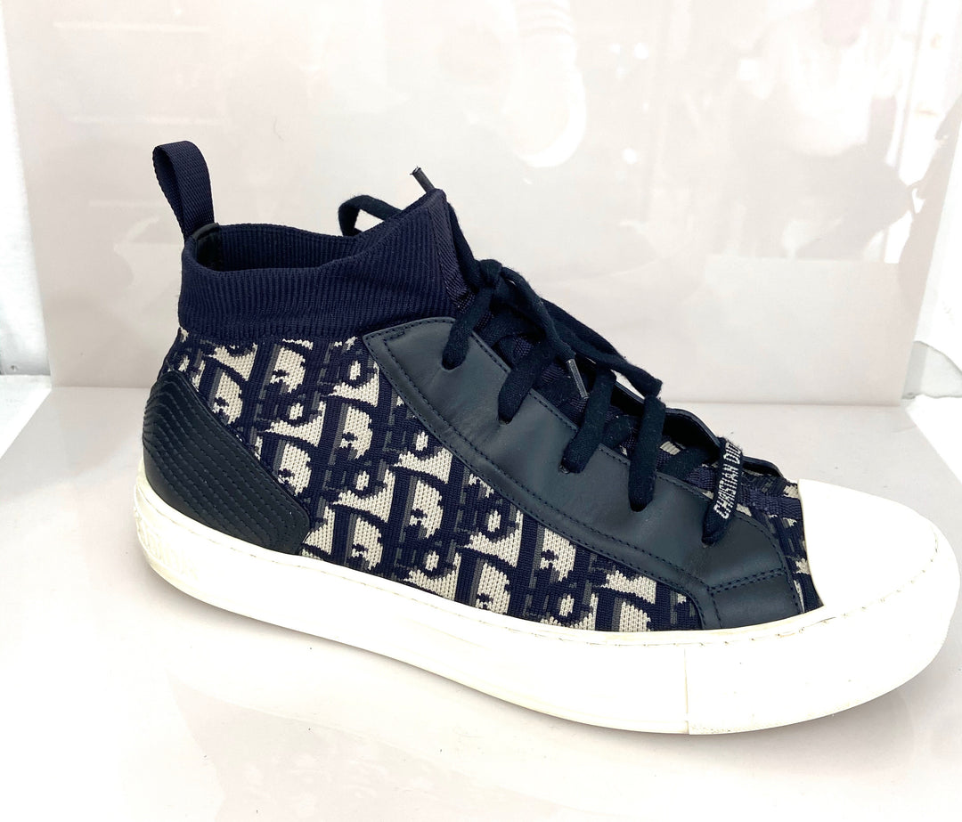 DIOR TECHNICAL KNIT CALFSKIN WALK&