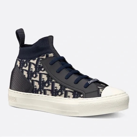 DIOR TECHNICAL KNIT CALFSKIN WALK&