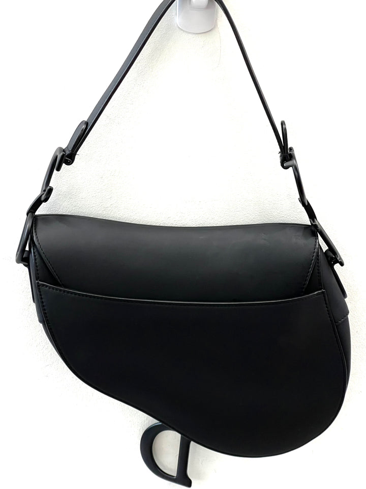 CHRISTIAN DIOR ULTRA MATT CALFSKIN SADDLE BAG