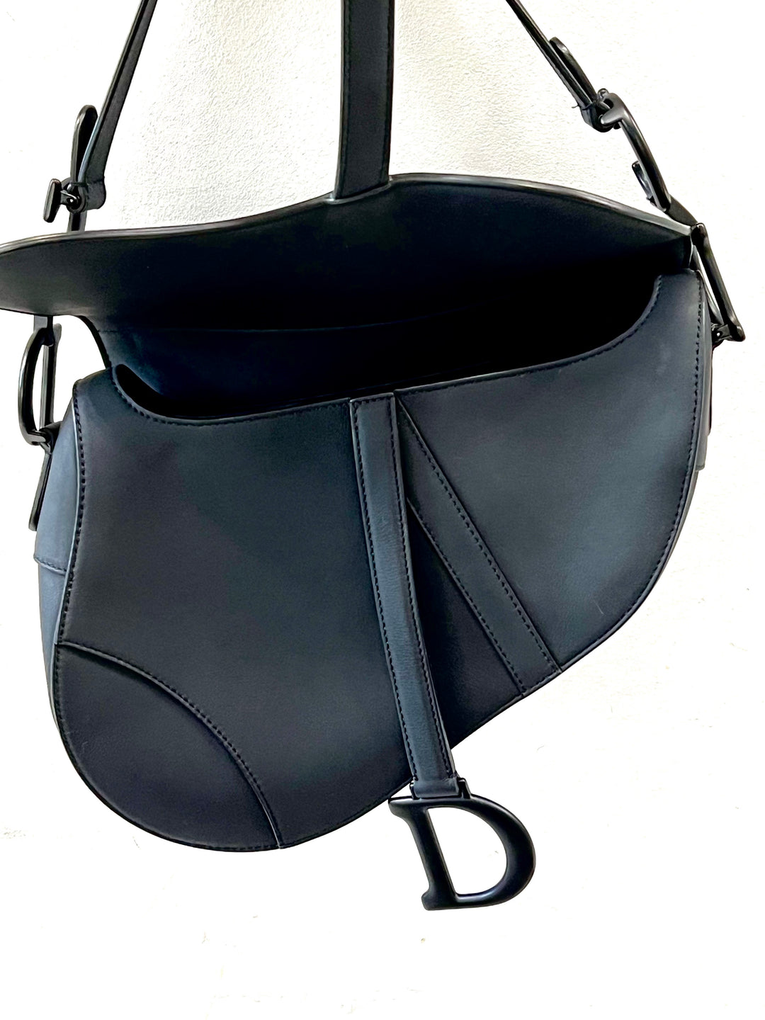 CHRISTIAN DIOR ULTRA MATT CALFSKIN SADDLE BAG