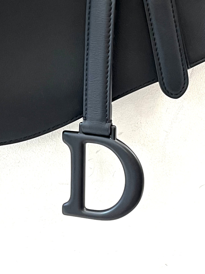 CHRISTIAN DIOR ULTRA MATT CALFSKIN SADDLE BAG