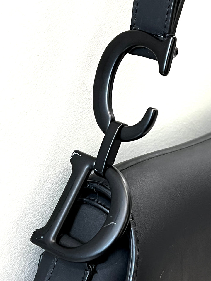 CHRISTIAN DIOR ULTRA MATT CALFSKIN SADDLE BAG