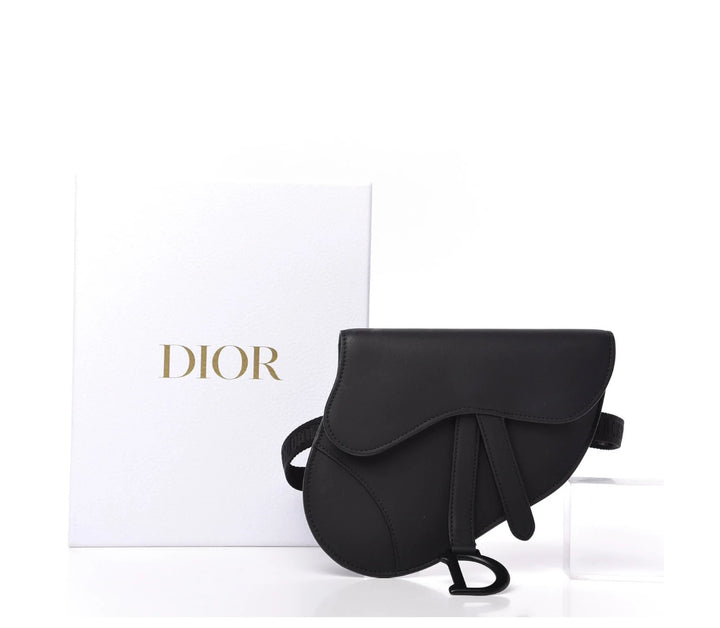 CHRISTIAN DIOR ULTRA MATTE SADDLE BELT BAG