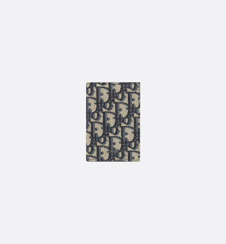 小物 Christian Dior / monogram jacquard stall DIOR-Vertical-Bifold-Card-