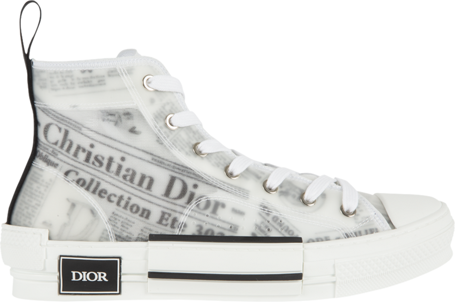 Newspaper sneakers top