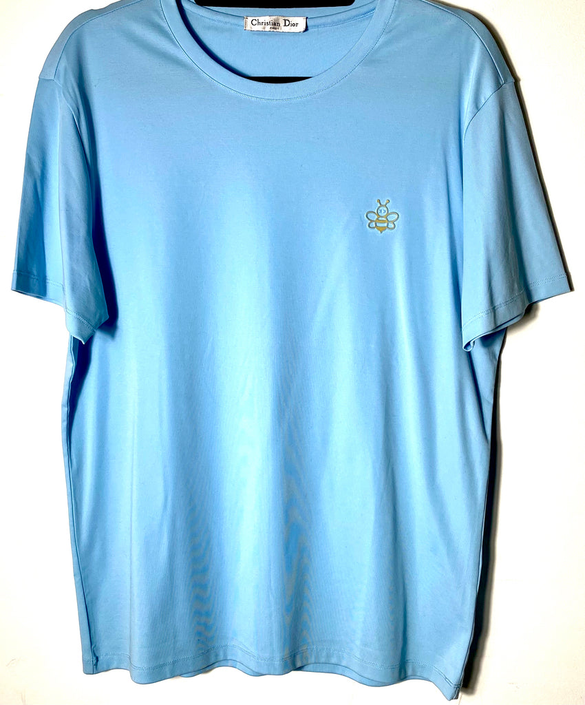 DIOR X KAWS BEE LOGO MEN'S SOLID T-SHIRT – Caroline's Fashion Luxuries