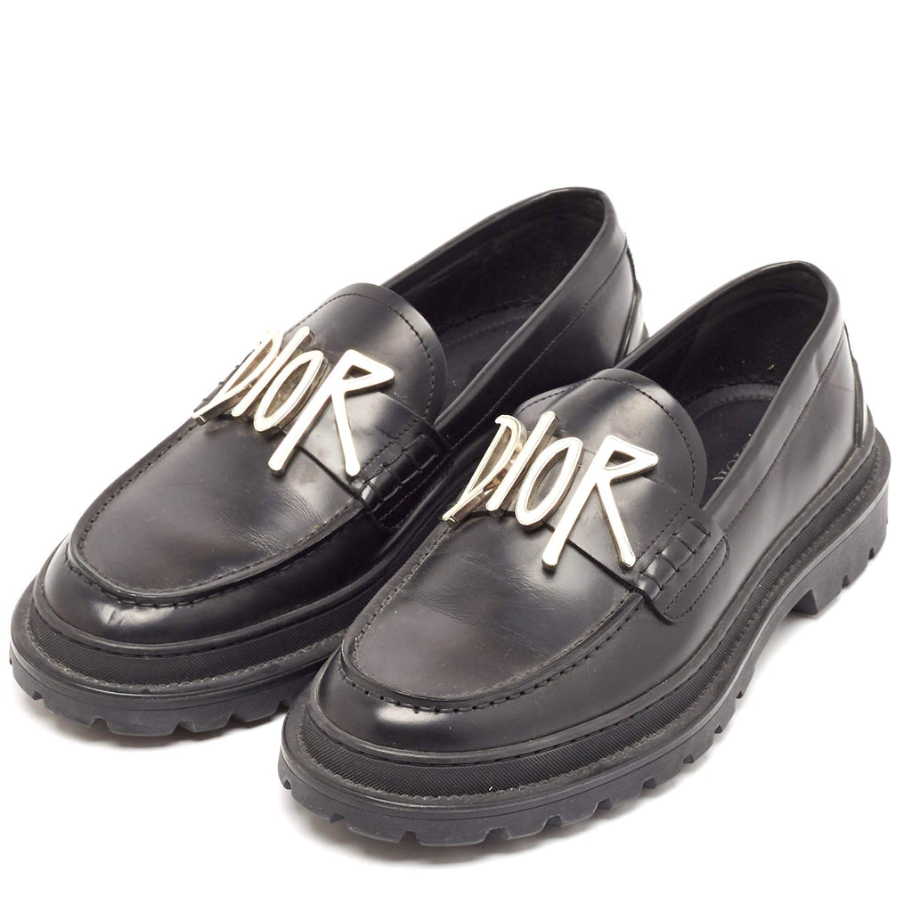 Christian Dio MONSIEUR EU 41 革靴 CDロゴ CHRISTIAN DIOR X MONSIEUR DIOR EXPLORER LOAFERS – Caroline's