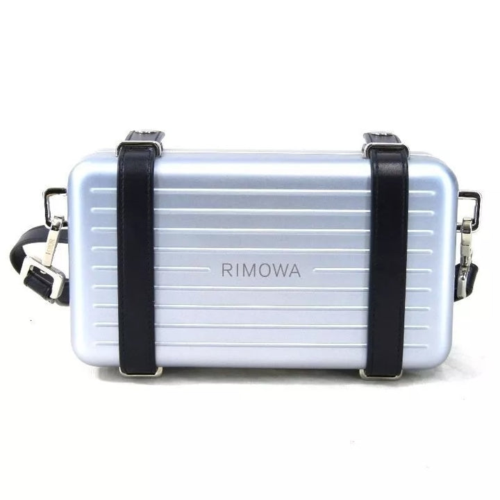 DIOR×RIMOWA パーソナル　（ショルダーバッグ  ） Christian Dior x Rimowa Black Aluminum/Leather Personal Clutch
