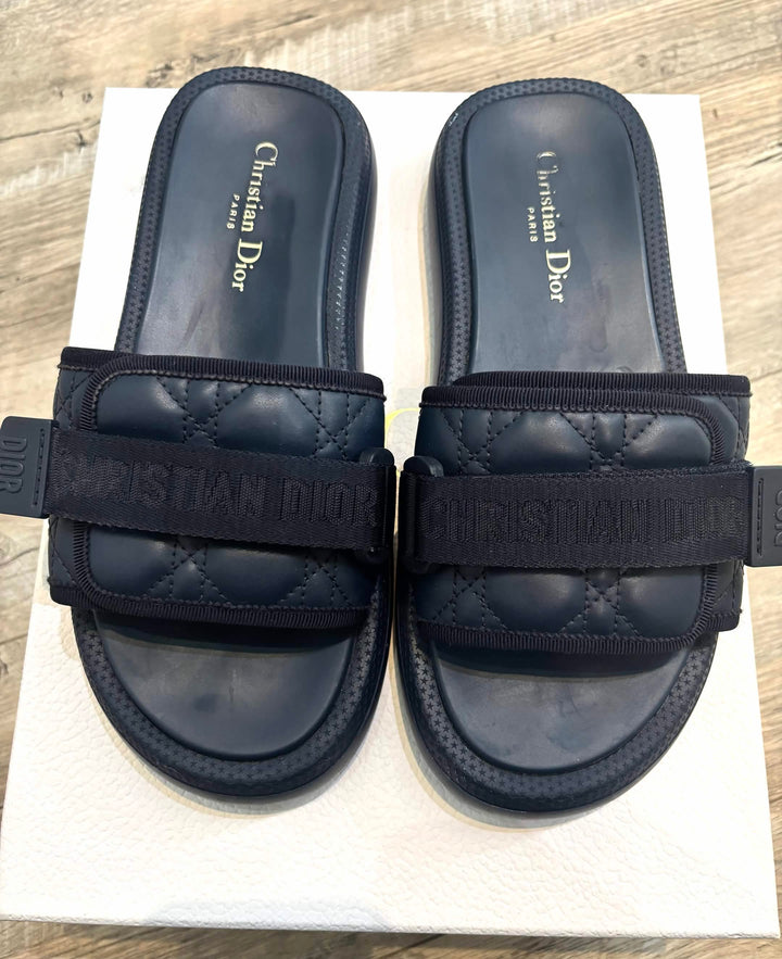 DIOR DIORRIVIERA DIOR EVOLUTION SLIDE MULES