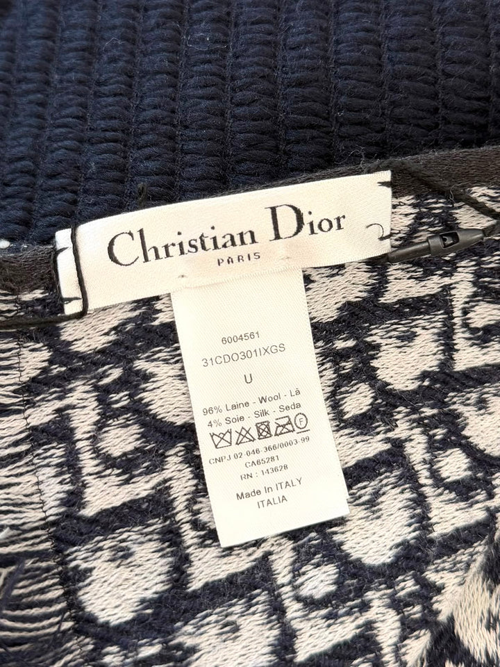 DIOR LOGO JACQUARD SCARF