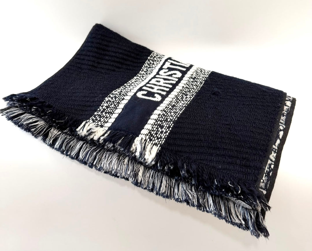 DIOR LOGO JACQUARD SCARF