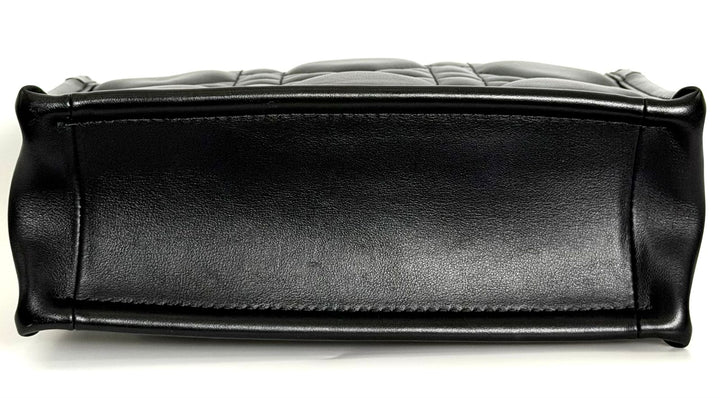 DIOR MACROCANNAGE CALFSKIN MINI DIOR BOOK TOTE BAG