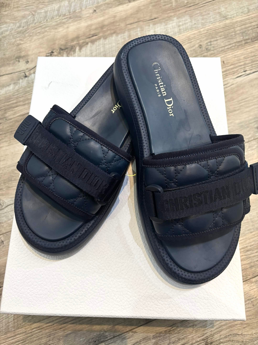 DIOR DIORRIVIERA DIOR EVOLUTION SLIDE MULES