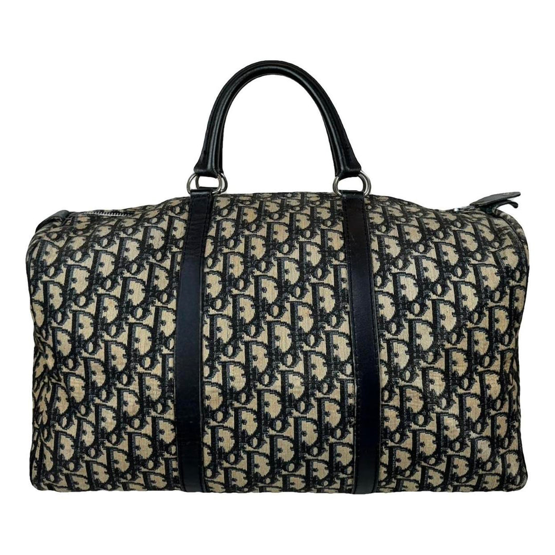 DIOR TROTTER CANVAS DUFFEL BAG