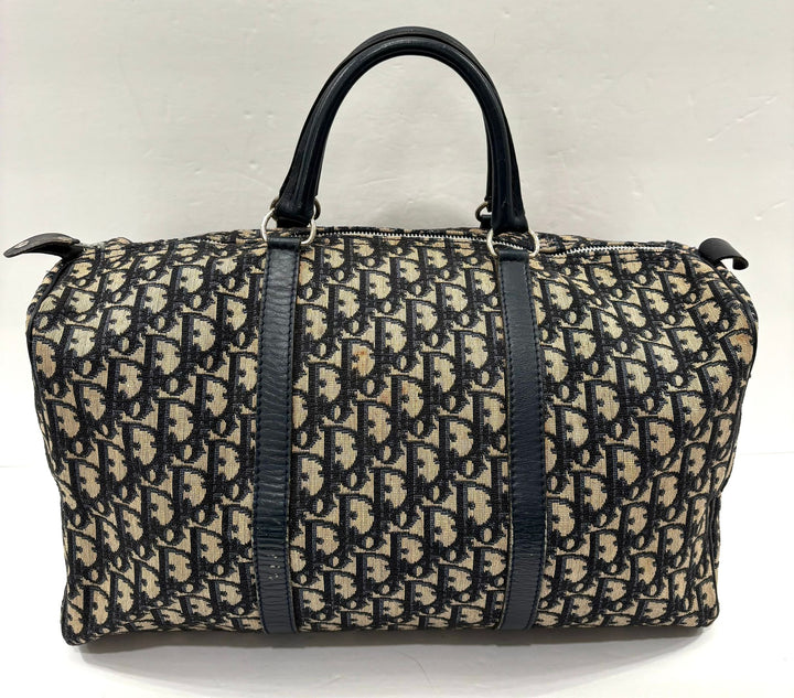 DIOR TROTTER CANVAS DUFFEL BAG