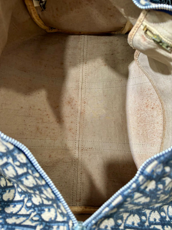 DIOR TROTTER CANVAS DUFFEL BAG