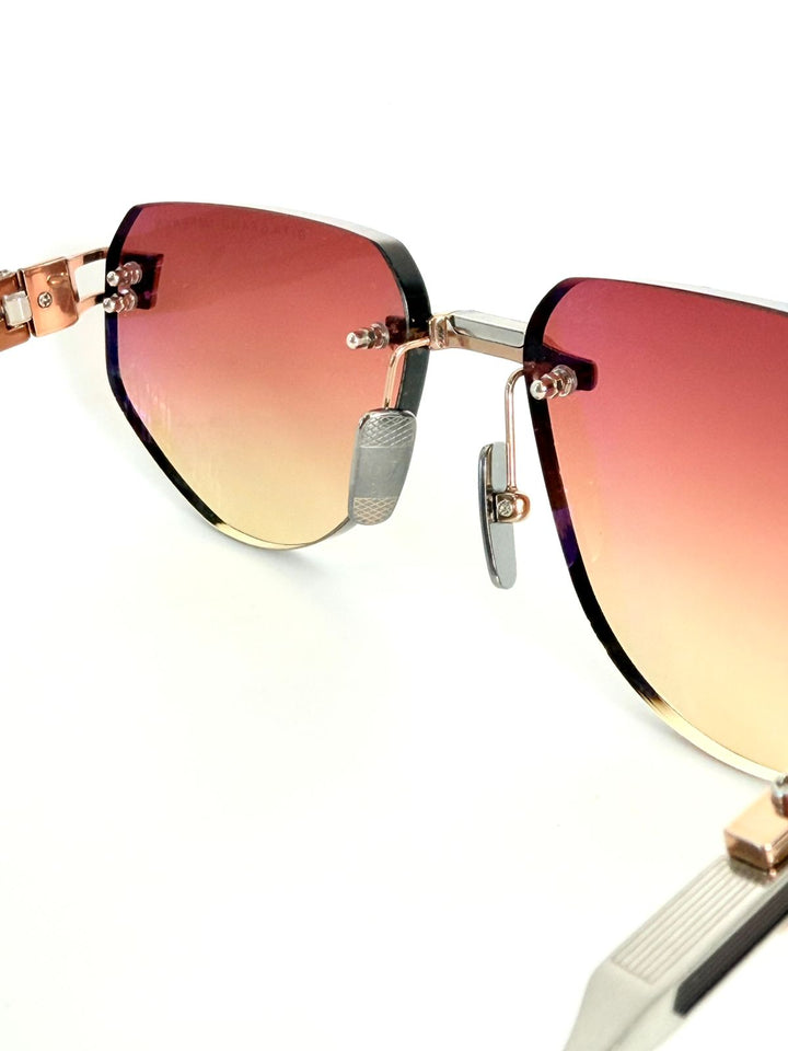 DITA GRAND-IMPERYN GEOMETRIC FRAME SUNGLASSES