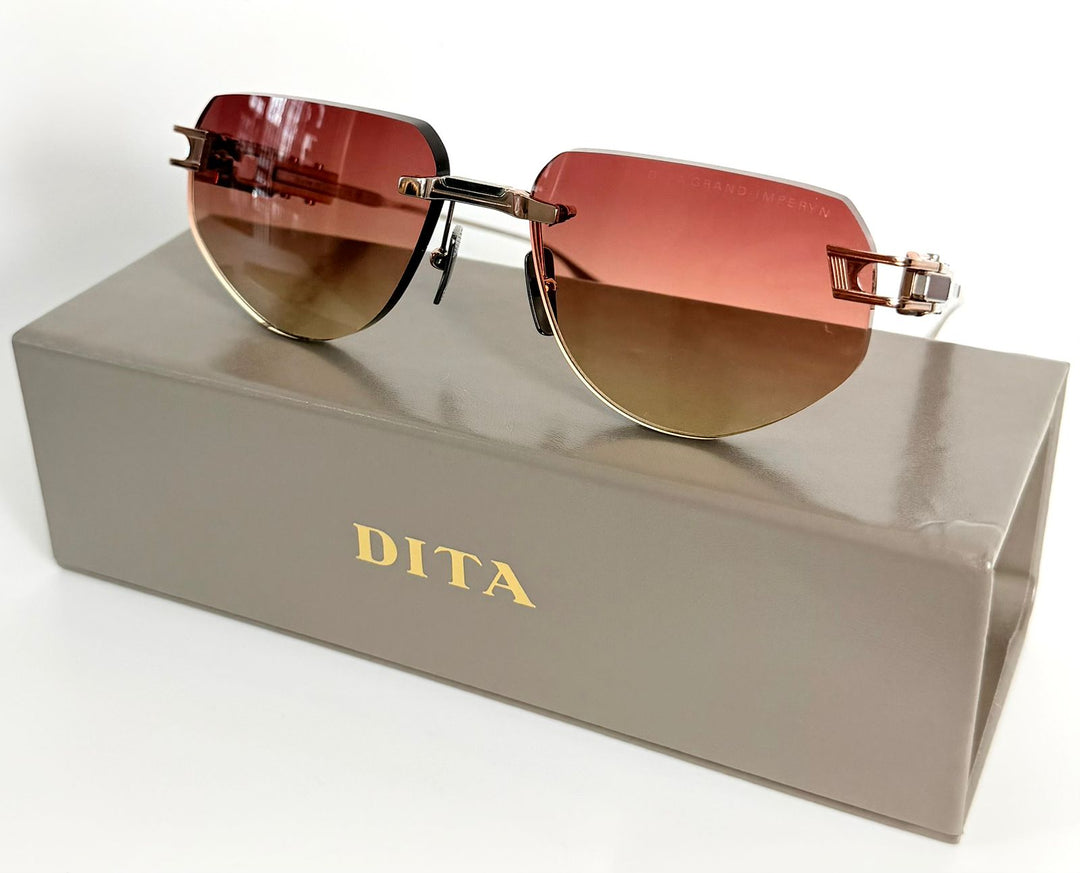 DITA GRAND-IMPERYN GEOMETRIC FRAME SUNGLASSES
