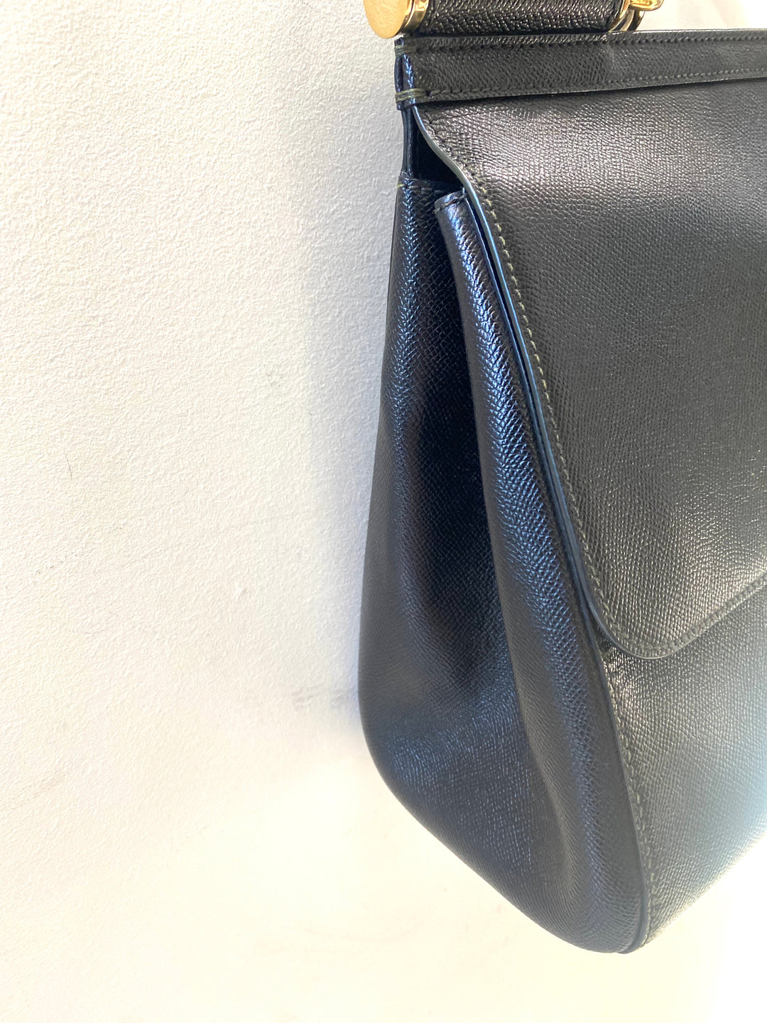 DOLCE &amp; GABBANA DAUPHINE LARGE MISS SICILY SATCHEL BAG