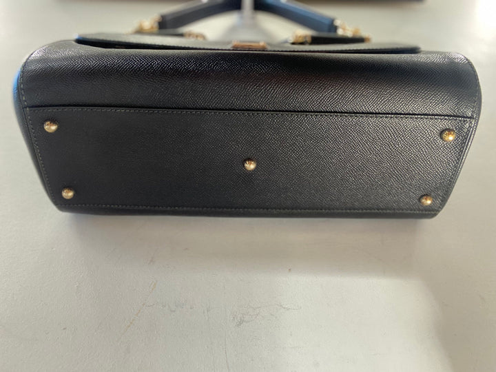 DOLCE &amp; GABBANA DAUPHINE LARGE MISS SICILY SATCHEL BAG